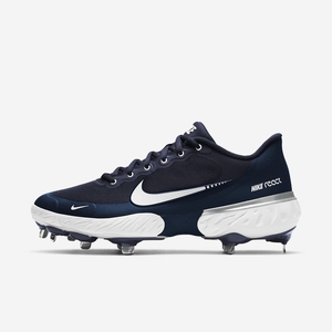 Crampon Baseball Nike Alpha Huarache Elite 3 Low Bleu Marine 2643-591 College Navy/Dark Obsidian/Light Solar Flare Heather/White Femme | YFA-49373898